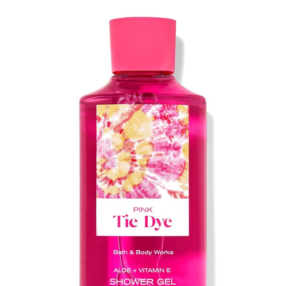 3 Bath & Body Works Pink Tie Dye